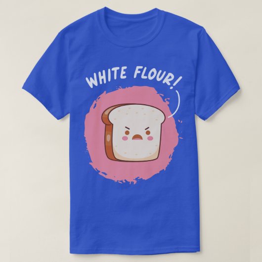 White Flour Sliced Bread Wheat Bread T-shirt (Design voorkant)