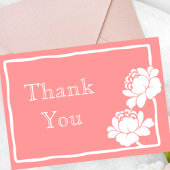 White Flower bedankt