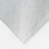 White Flower Blanket Fleece Deken (Hoek)