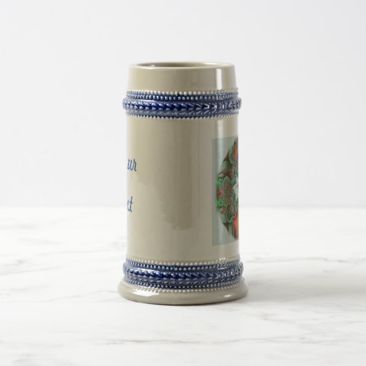 White Flower Bouquet Mok (Center)