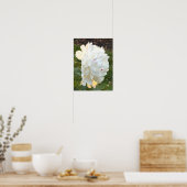 White Flower Foto Poster (Keuken)