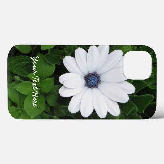 White Flower iPad case (Achterkant (horizontaal))