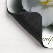 White Flower Mousepad Muismat (Hoek)