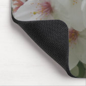 White Flower Mousepad Muismat (Hoek)