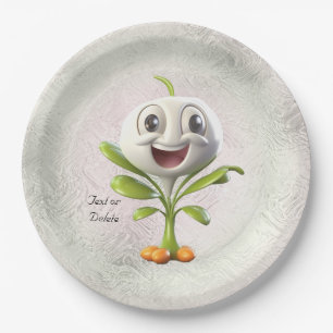 White Flower Paper-Bord Papieren Bordje