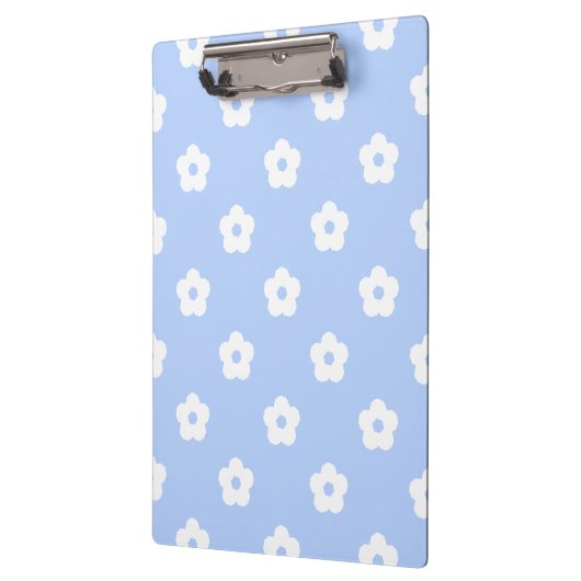 White Flower Pattern Klembord (Links)
