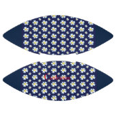 White Flower Pattern Thunder_Cove American Football (Panelen)
