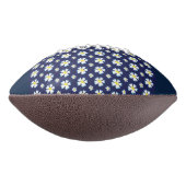 White Flower Pattern Thunder_Cove American Football (Gedraaid 90)