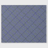 White Flower Pattern Thunder_Cove Cadeaupapier (Vlak)