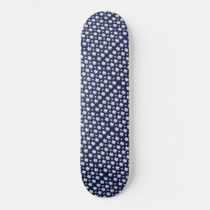 White Flower Pattern Thunder_Cove Persoonlijk Skateboard
