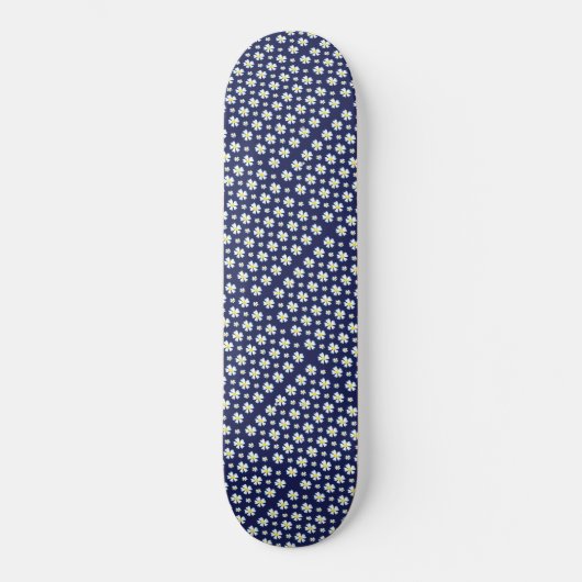 White Flower Pattern Thunder_Cove Persoonlijk Skateboard (Voorkant)