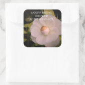 White Flower Photo Sticker Vrijgezellenfeest (Tas)