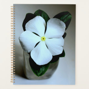 White Flower Planner