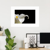 White Flower Poster (Thuiskantoor)