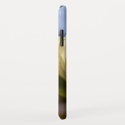 White Flower Roos Girly Case-Mate iPhone Case (Achterkant/rechts)