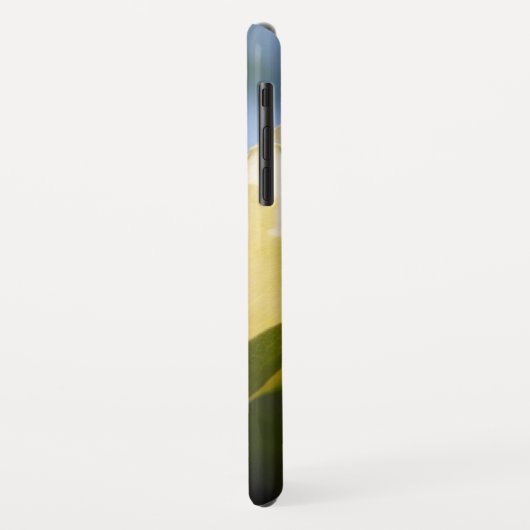 White Flower Roos  Girly Case-Mate iPhone Case (Achterkant/links)