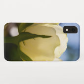 White Flower Roos  Girly Case-Mate iPhone Case (Achterkant (horizontaal))