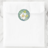 White Flower Sticker (Tas)