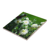 White Flower Tile Tegeltje (Zijkant)