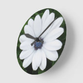 White Flower wall klok (Hoek)
