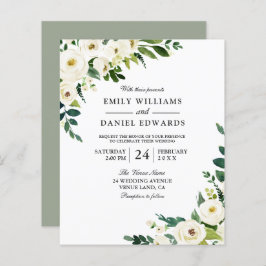 White Flowers Beauful Budget Weddenation