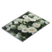 White Flowers Bouquet Notitieboek (Linkerzijde)