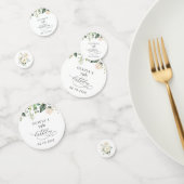 White Flowers, Cream Flowers, Boho, Birthday Confetti (Groep)