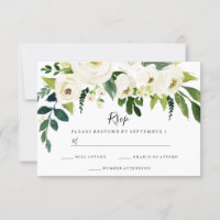 White Flowers Elegant Alle keren Weddenschap