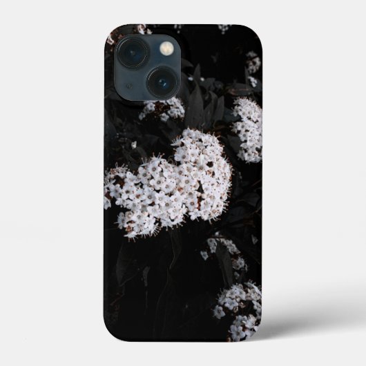 White Flowers Graphic Case-Mate iPhone Case (Achterkant)
