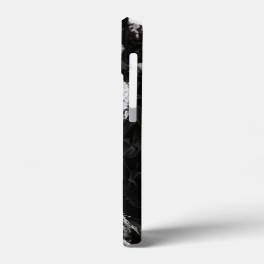 White Flowers Graphic Case-Mate iPhone Case (Achterkant / Links)