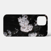 White Flowers Graphic Case-Mate iPhone Case (Achterkant (horizontaal))
