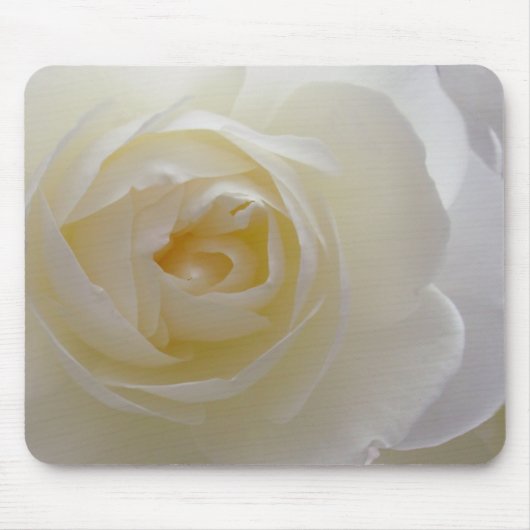 White Flowers Mousepad White Rose Decor Gifts Muismat (Voorkant)