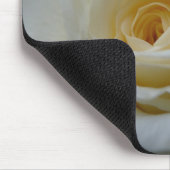 White Flowers Mousepad White Rose Decor Gifts Muismat (Hoek)