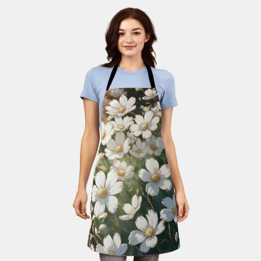 White flowers schort (Gedragen)