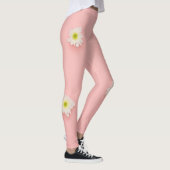 White Flowers Trendy Leggings (Rechts)