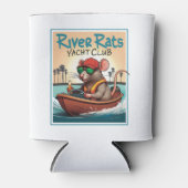 White Foam Can Koozie (Voorkant)