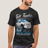 White Ford Truck cute workout lgbt shirt (Voorkant)