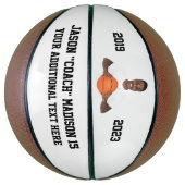 White  foto basketbal (Verticaal)