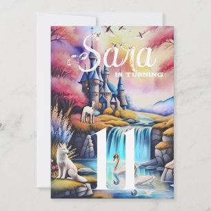 White Fox Party Kaart