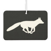 White Fox Silhouette Luchtverfrisser (Voorkant)