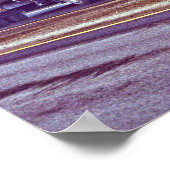 White Freight Truck - Truck and Highway Art Poster (Hoek)