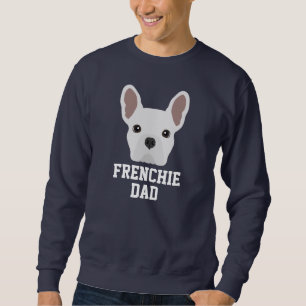 White French Bulldog Dog Dad Trui