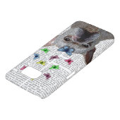 White French Bulldog en Butterflies Case-Mate Samsung Galaxy Hoesje (Onderkant)