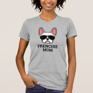 White French Bulldog Frenchie Dog ma T-Shirt