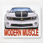 WHITE_FRONT_CAMARO.png Muismat (Voorkant)