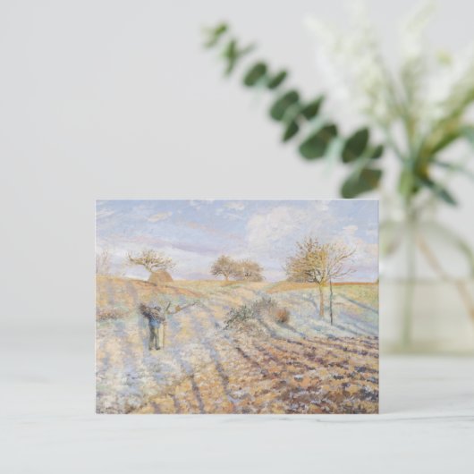 White Frost, 1873 Briefkaart (Staand voorkant)