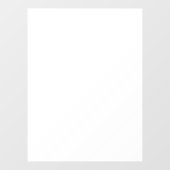 White Frosted Privacy Tint Semi Transparent Raamsticker (Vel)