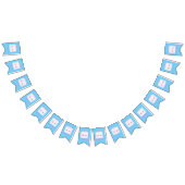 White Frosting Sprinkle Birthday Cake Vlaggetjes (Alle)