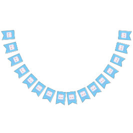 White Frosting Sprinkle Birthday Cake Vlaggetjes