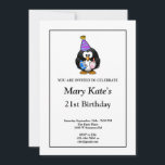 White Funny 21st Birthday Party Invitation Kaart<br><div class="desc">Maak je klaar om in stijl te vieren met onze "White Funny 21st Birthday Party Invitation". Deze uitnodiging is meer dan alleen maar een aankondiging, het is de sleutel tot een onvergetelijke viering en zet de toon voor een luchthartige en gedenkwaardige gebeurtenis. Of u nu een elegant feest organiseert of...</div>